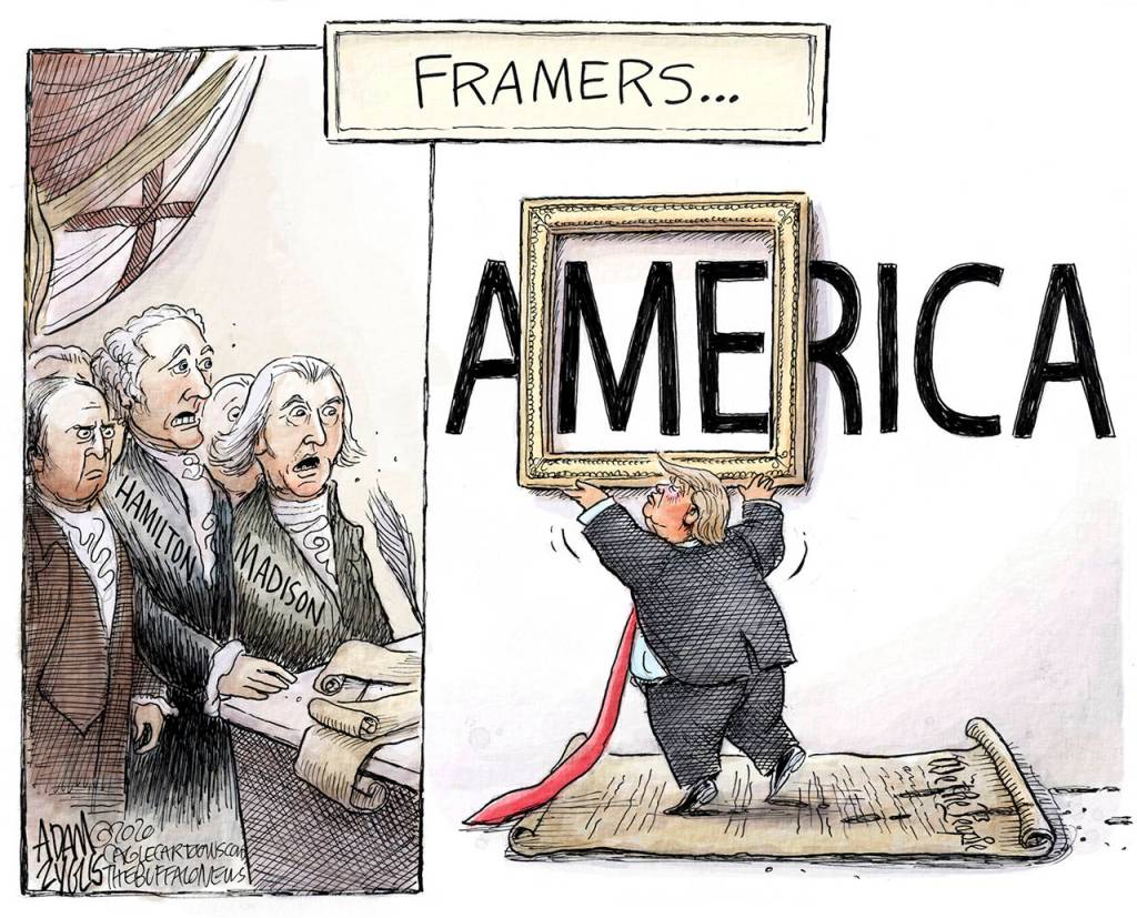 Editorial cartoons for Saturday, Feb. 8