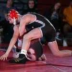 Stanwoods Tyler Rhue is one of many local wrestlers who will be competing in regional tournaments Saturday for spots in the following weeks Mat Classic. (Andy Bronson / The Herald)