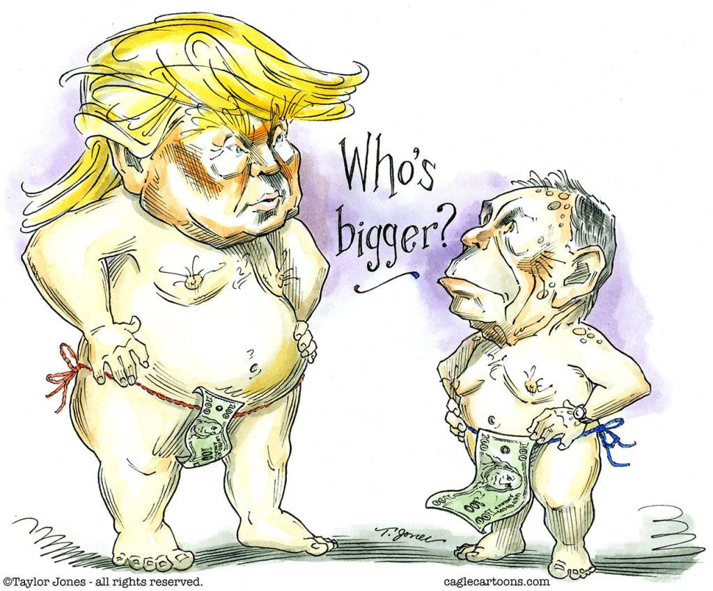 Editorial cartoons for Sunday, Feb. 16