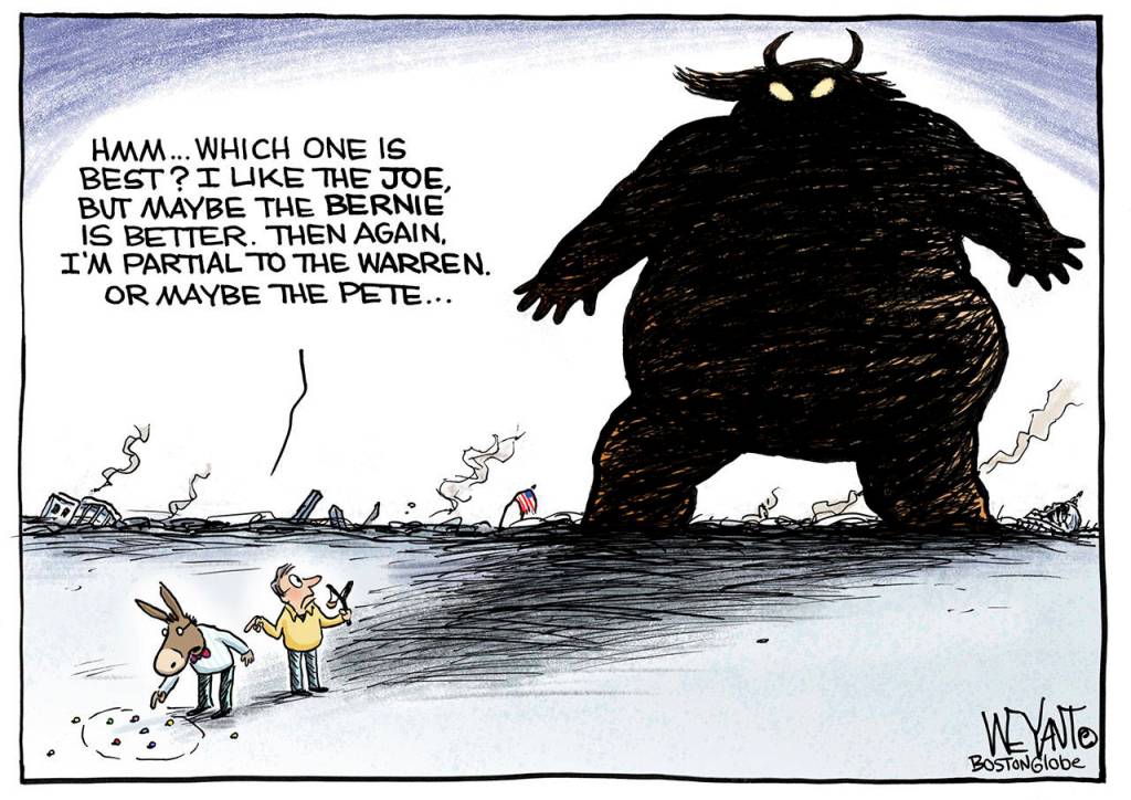 Editorial cartoons for Sunday, Feb. 16