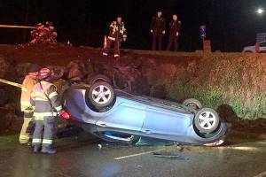 Separate suspected DUI, hit-and-run crashes hospitalize 4