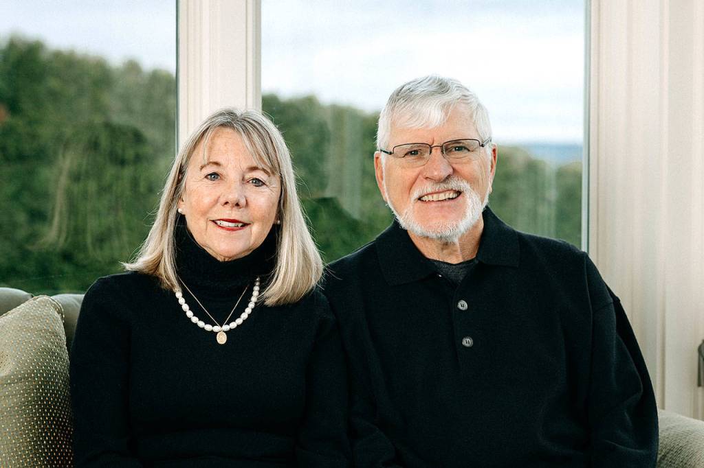 Carol and Steve Klein were this years recipients of the coveted Richard Wendt Award of Excellence for their lifetime commitment to improving Everetts arts scene. (Jake Campbell)