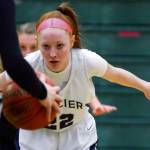 Glacier Peak defeated Inglemoor, 63-45, in a Wes-King Bi-District Tournament game Tuesday evening at Jackson High School in Mill Creek. (Kevin Clark / The Herald)