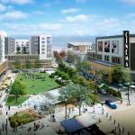 An artists conception shows the proposed Northline Village development in Lynnwood. (Merlone Geier Partners)