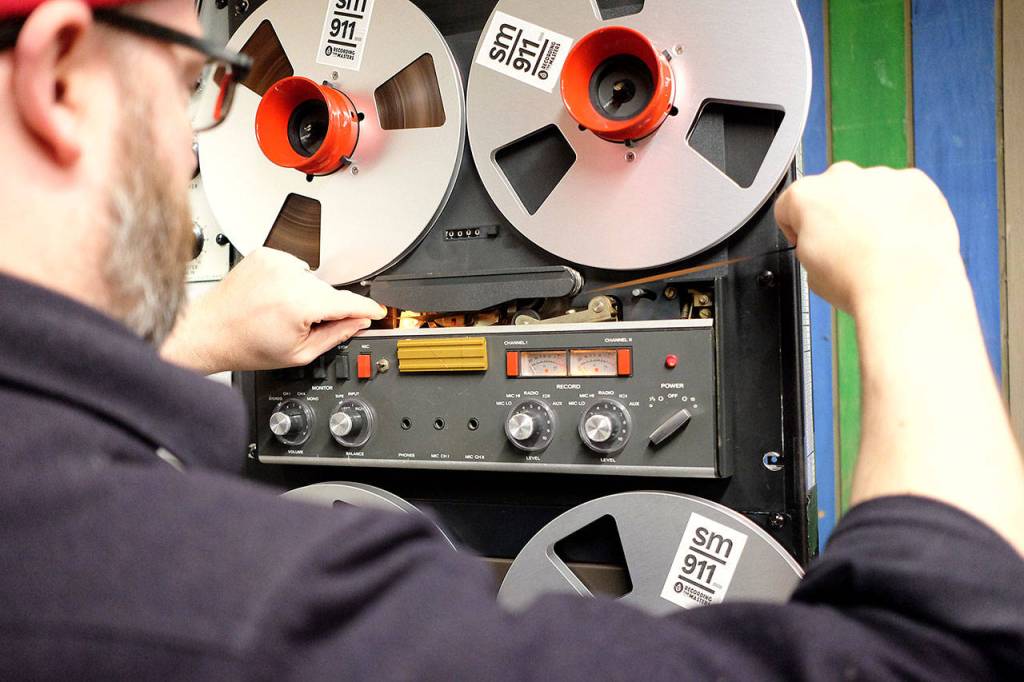 Sean Wolcott has collected analog artifacts for the past 30 years. (Annie Wolcott)