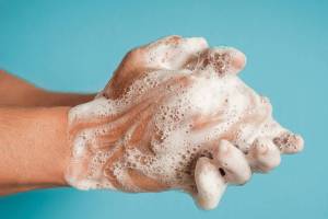 Commentary: Decrease the biomass of microbes on your hands