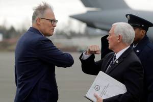Pence pledges ‘full support’ to Washington in COVID-19 fight