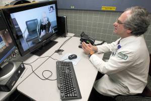 Virtual-doctor visits help keep patients, medical staff safe