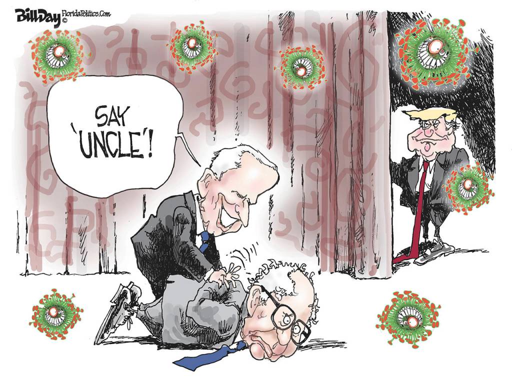 Editorial cartoons for Friday, March 20