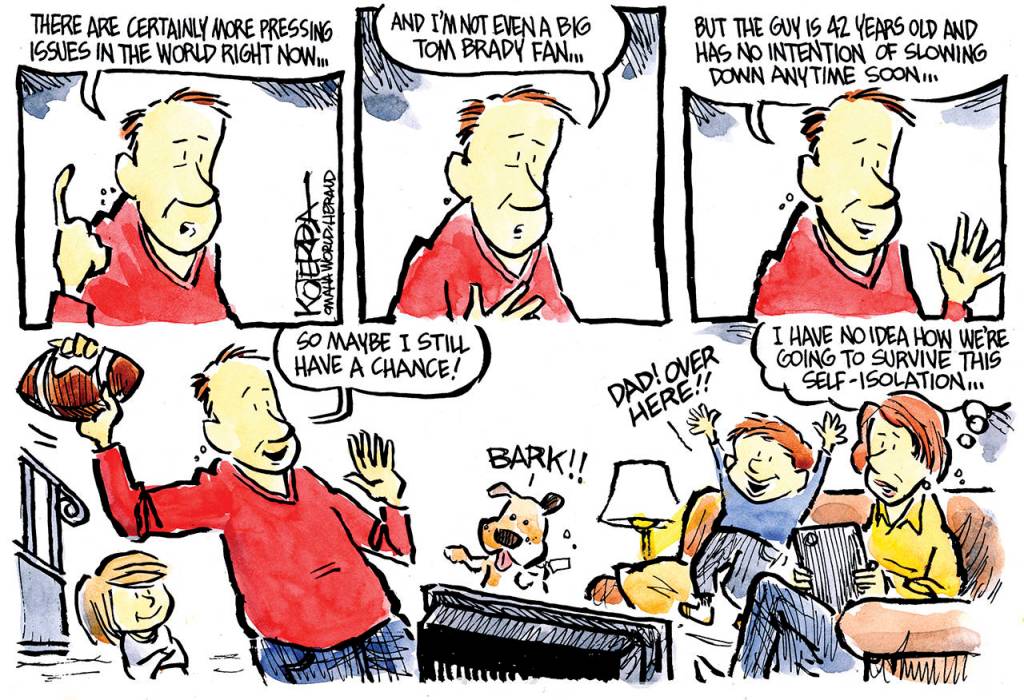 Editorial cartoons for Friday, March 20