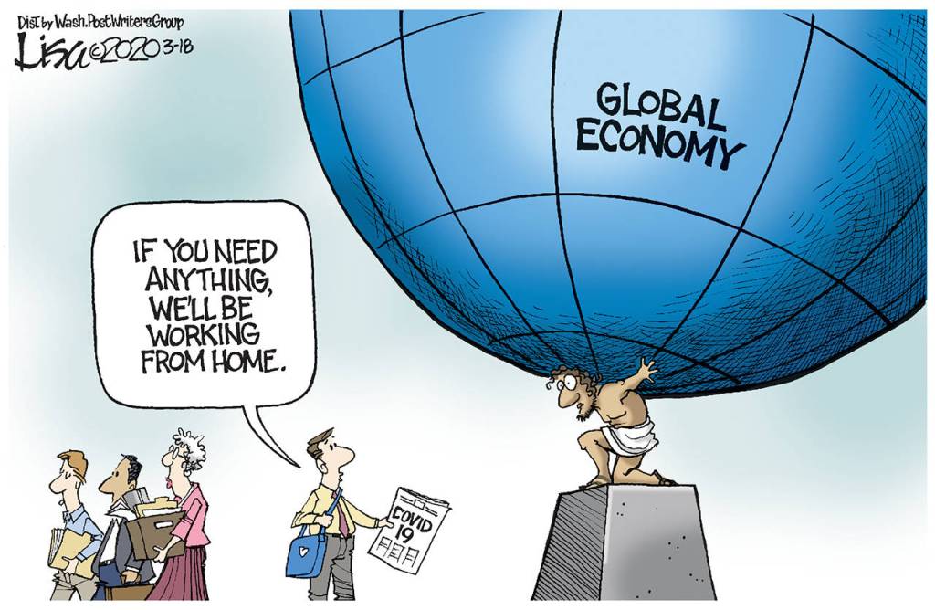 Editorial cartoons for Friday, March 20