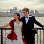 In Seattle, Peter Jackson and his bride Laurie Werner celebrate their wedding Oct. 31, 2010.