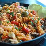 Gretchen McKay / Pittsburgh Post-Gazette                                 Paella with chorizo offers a taste of Spain.