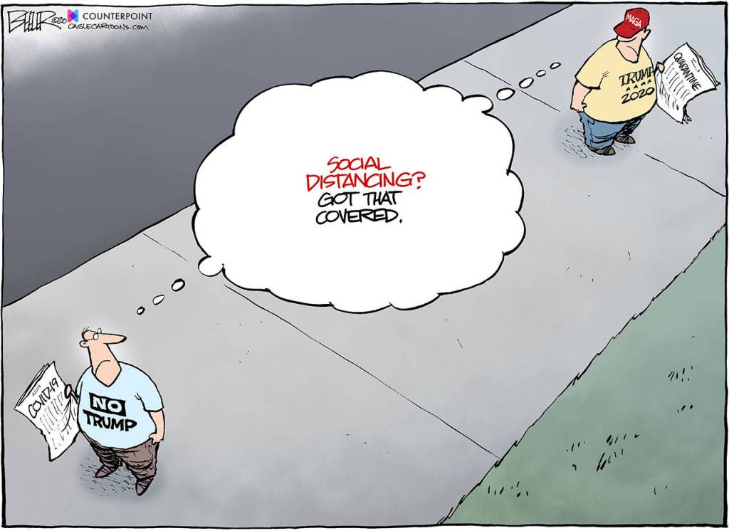 Editorial cartoons for Wednesday, March 25