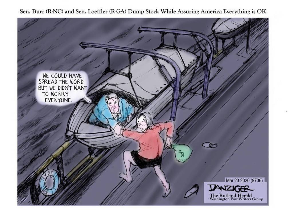 Editorial cartoons for Thursday, March 26