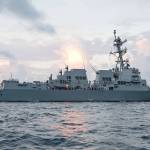 The USS Ralph Johnson. (Ingalls Shipbuilding)