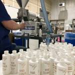 Innovative Salon Products, a Monroe company that makes salon-only hair care products, is now making hand cleaner. (David Hanen/Innovative Salon Products)