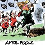 Editorial cartoons for Wednesday, April 1