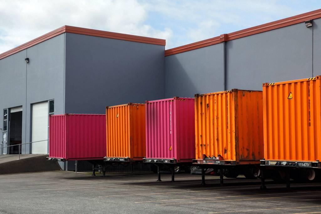 Funko warehouse in Everett. (Kevin Clark / The Herald)