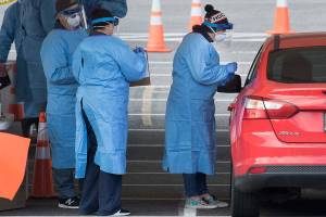 Drive-thru coronavirus testing site could soon close