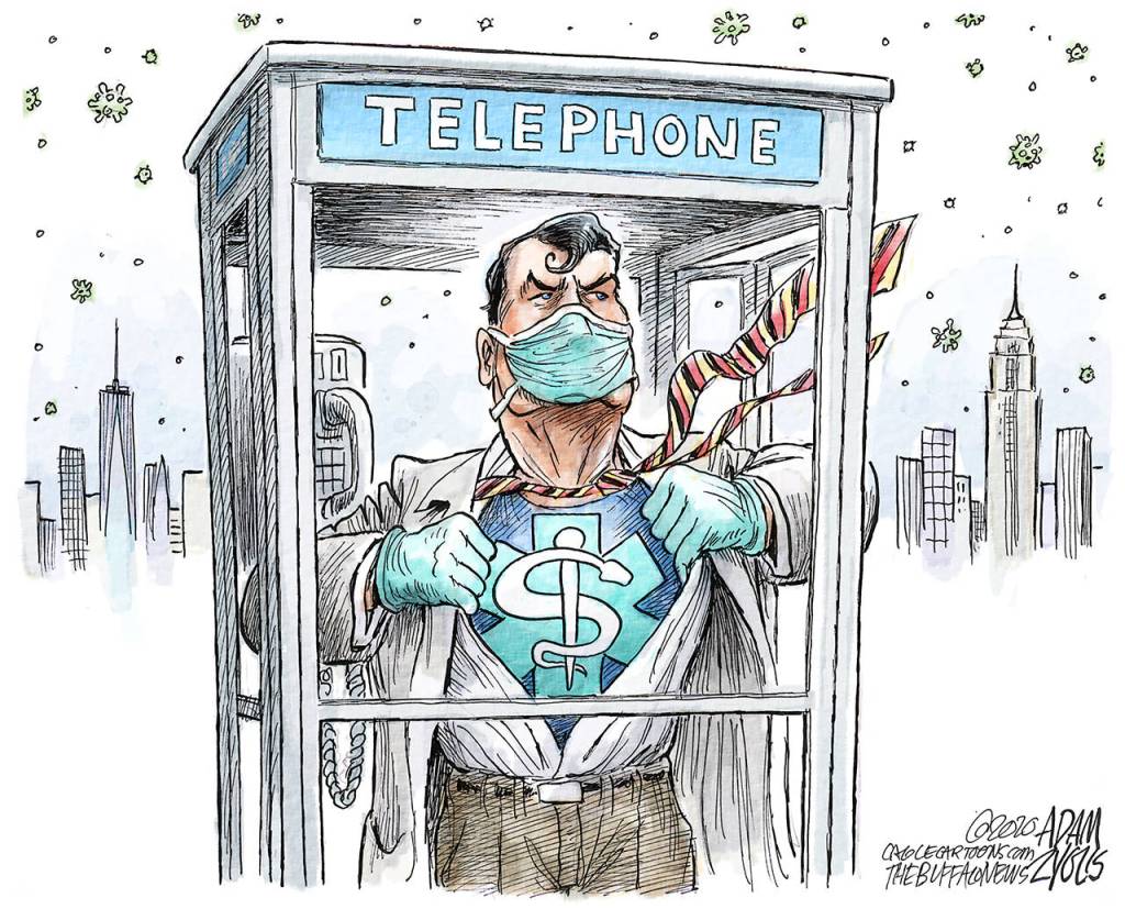 Editorial cartoons for Sunday, April 5