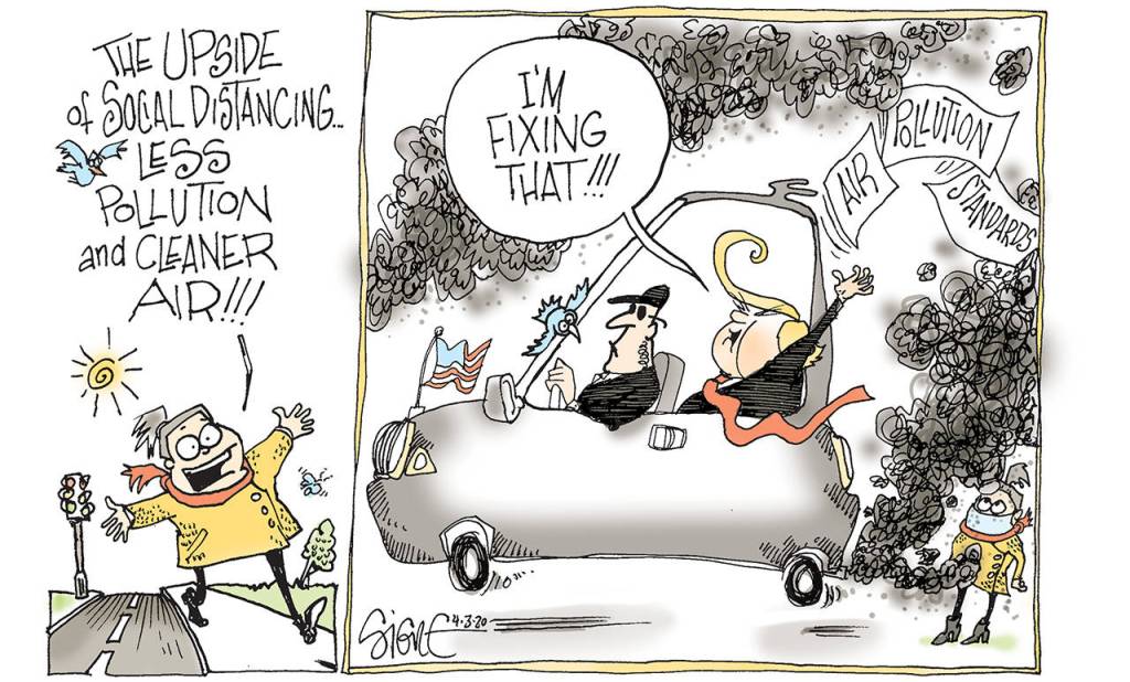 Editorial cartoons for Sunday, April 5