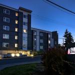 Everett Community Colleges Mountain View Hall is still open for its students but under strict rules due to the COVID-19 shut-down order. is still open for its students but under strict rules due to the COVID-19 shut-down order. (Kevin Clark / The Herald)