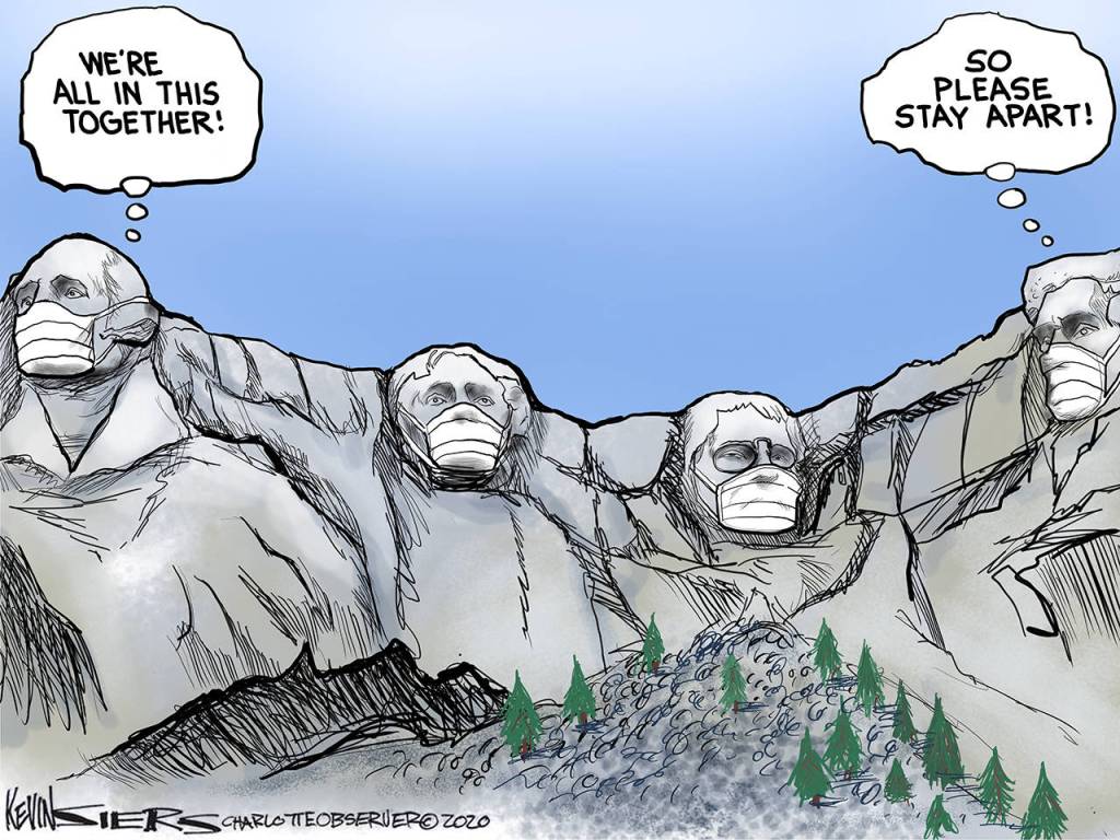 Editorial cartoons for Friday, April 10