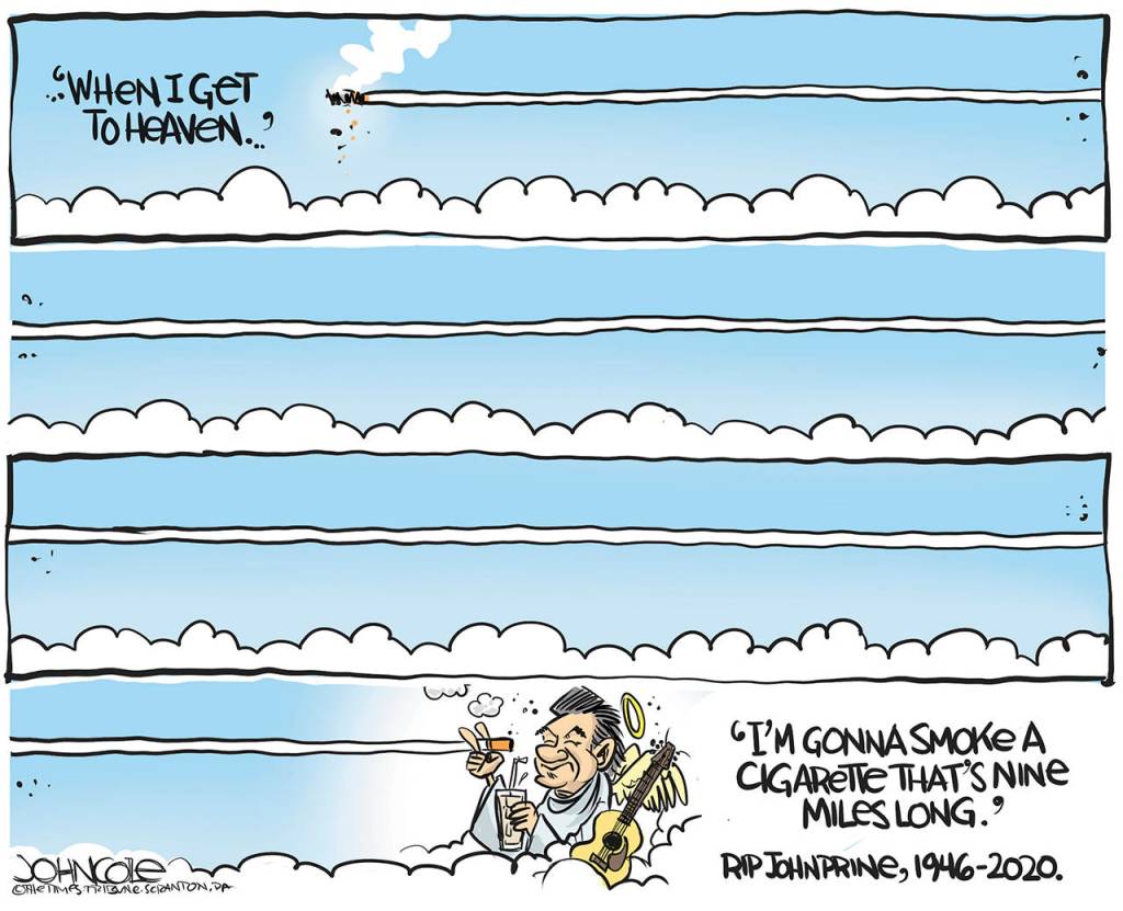 Editorial cartoons for Friday, April 10