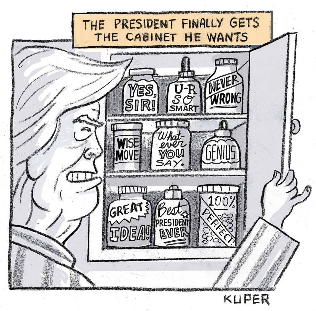 Editorial cartoons for Friday, April 10