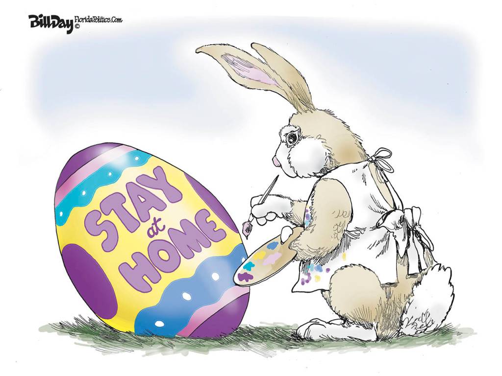 Editorial cartoons for Easter Sunday, April 12