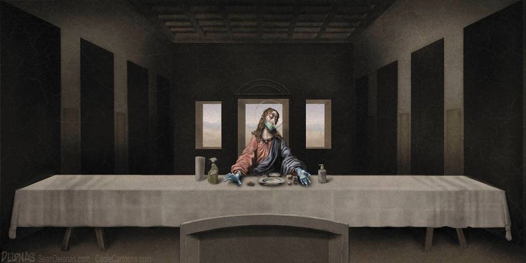 Editorial cartoons for Easter Sunday, April 12