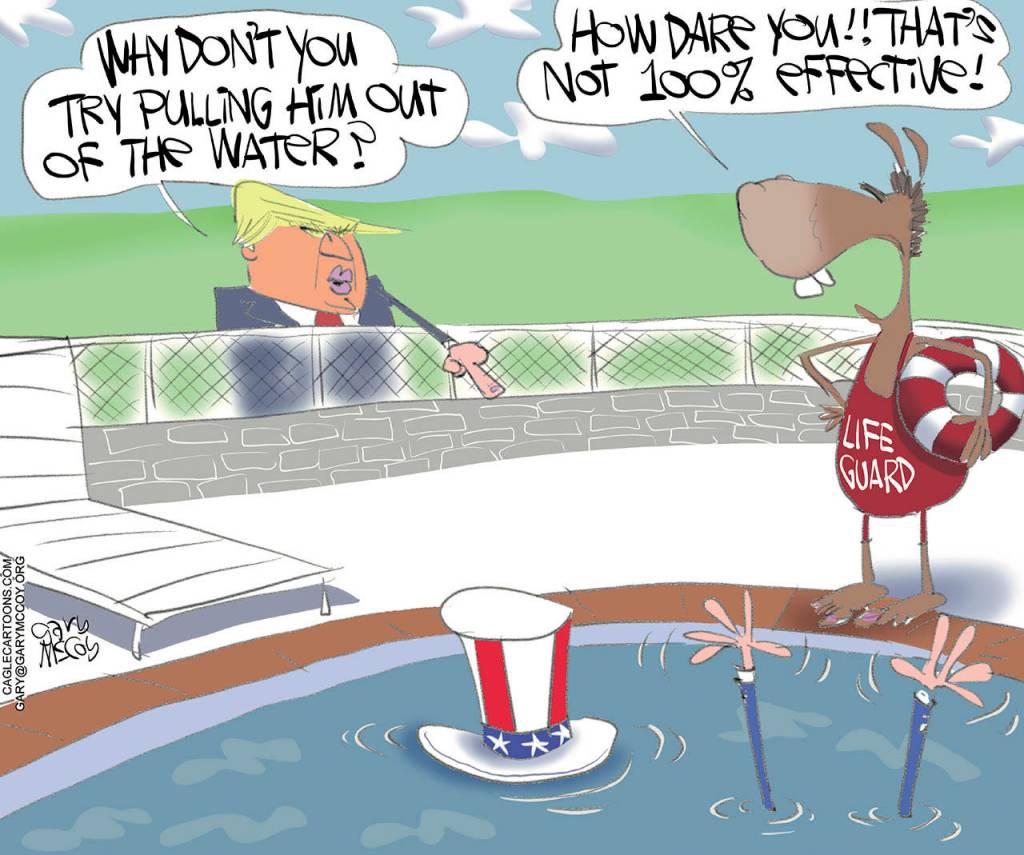 Editorial cartoons for Saturday, April 11