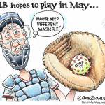 Editorial cartoons for Thursday, April 16
