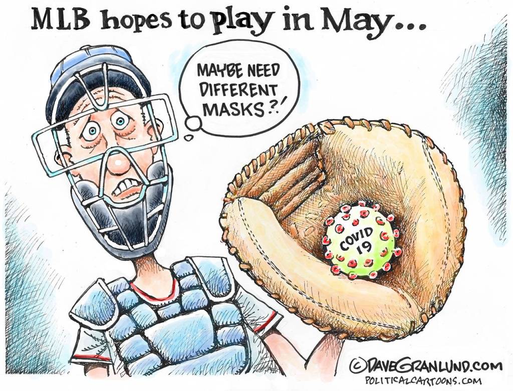 Editorial cartoons for Thursday, April 16