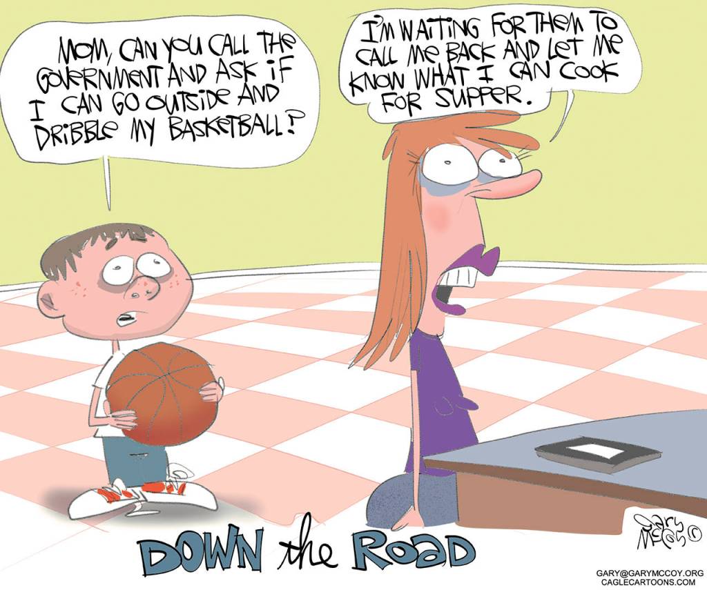 Editorial cartoons for Monday, April 20