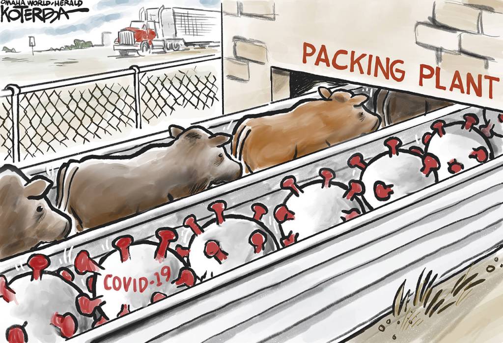 Editorial cartoons for Thursday, April 23