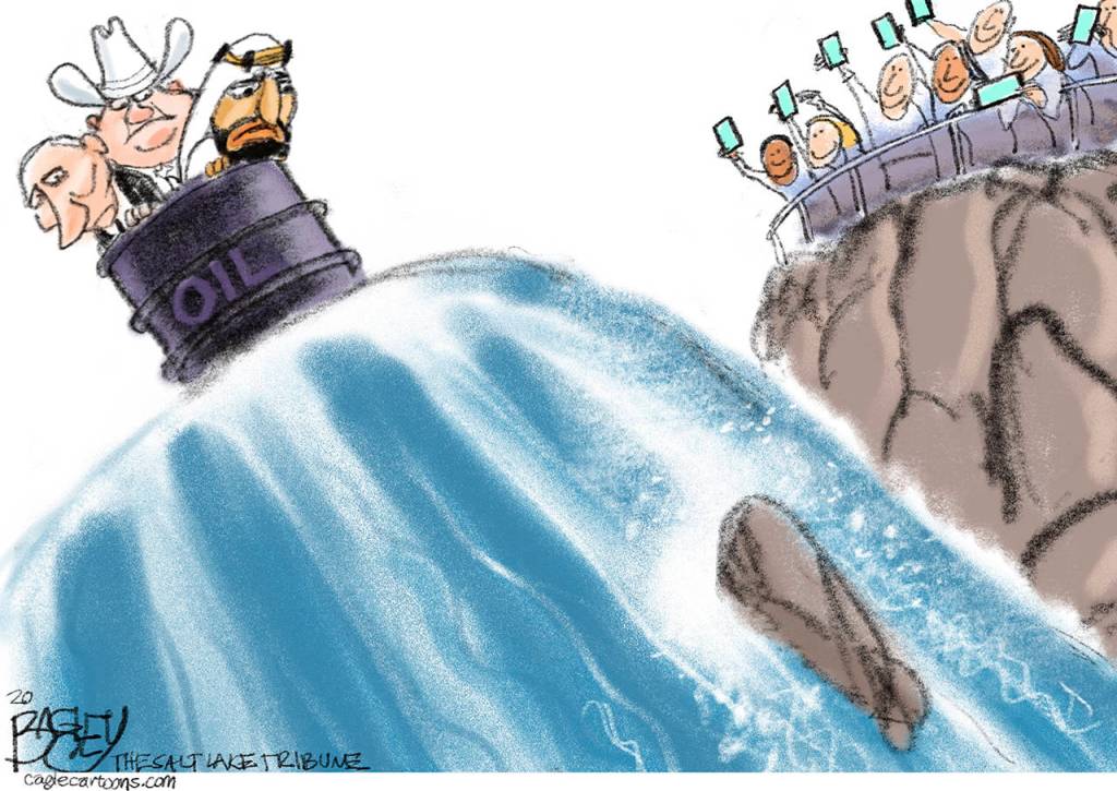 Editorial cartoons for Thursday, April 23