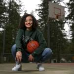 Nakia Boston of Lynnwood High School signed a National Letter of Intent to play for NCAA Division-I Portland State University. (Kevin Clark / The Herald)