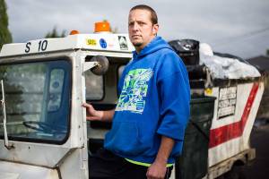 Garbage collectors are seeing more junk from our closets