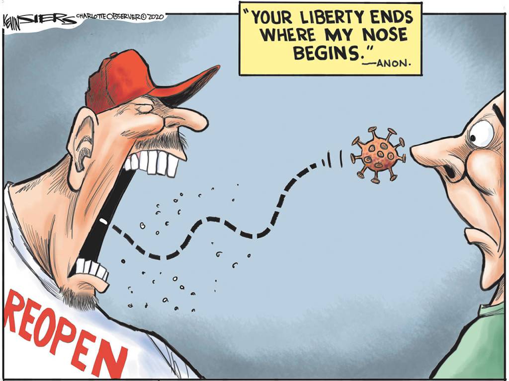 Editorial cartoons for Friday, May 1
