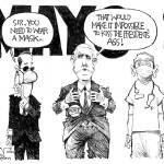 Editorial cartoons for Friday, May 1