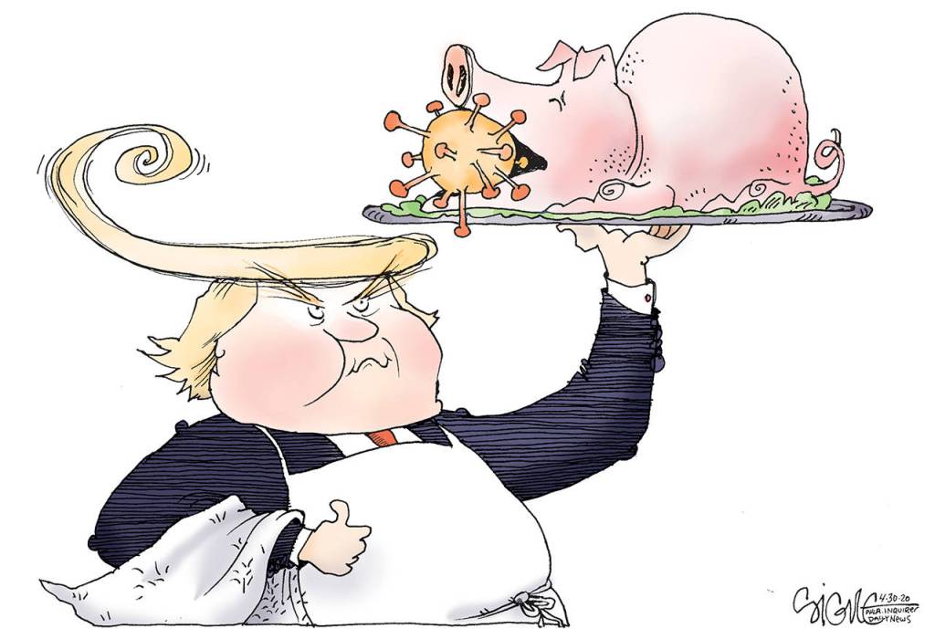 Editorial cartoons for Friday, May 1