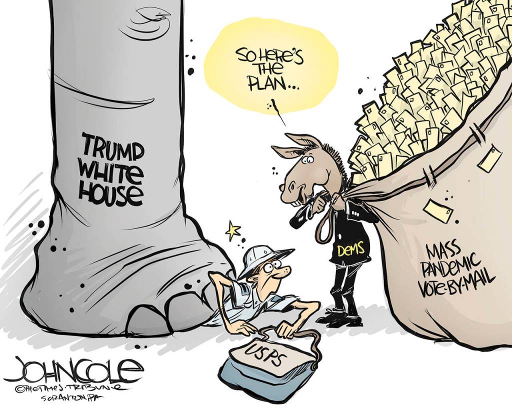 Editorial cartoons for Friday, May 1