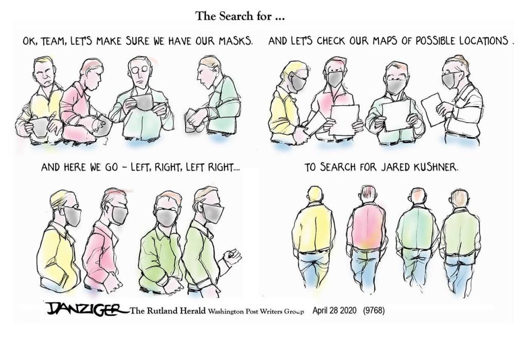 Editorial cartoons for Saturday, May 2