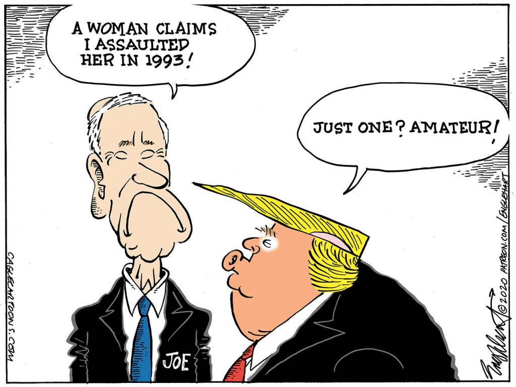 Editorial cartoons for Tuesday, May 5