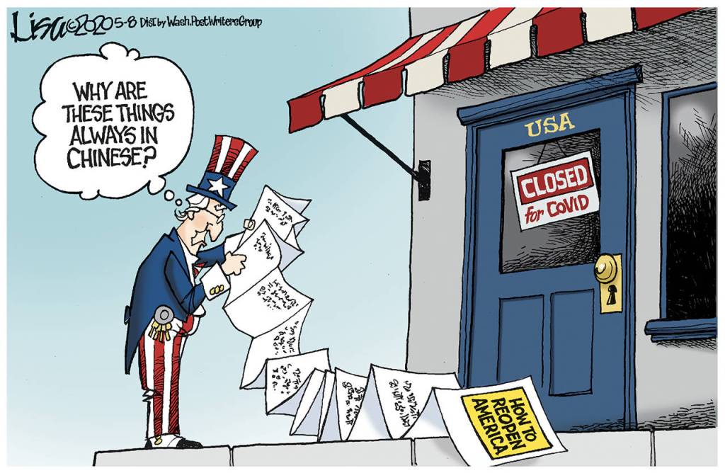 Editorial cartoons for Mother’s Day, Sunday, May 10