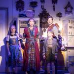 Isabella Corsaro (Heidi), Kate Jaeger (Gretl), Jonas Winburn (Günter) and Kevin Vortmann (Hansel) star in Village Theatres production of Hansel & Gretl & Heidi & Günter. (Mark Kitaoka / Village Theatre)