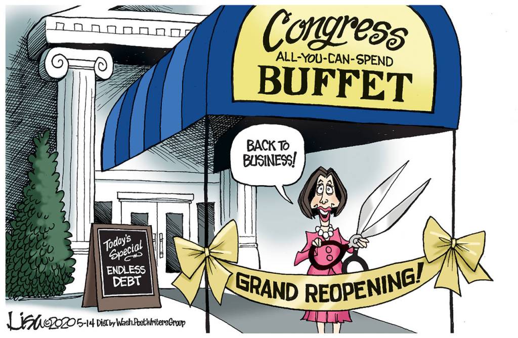 Editorial cartoons for Friday, May 15