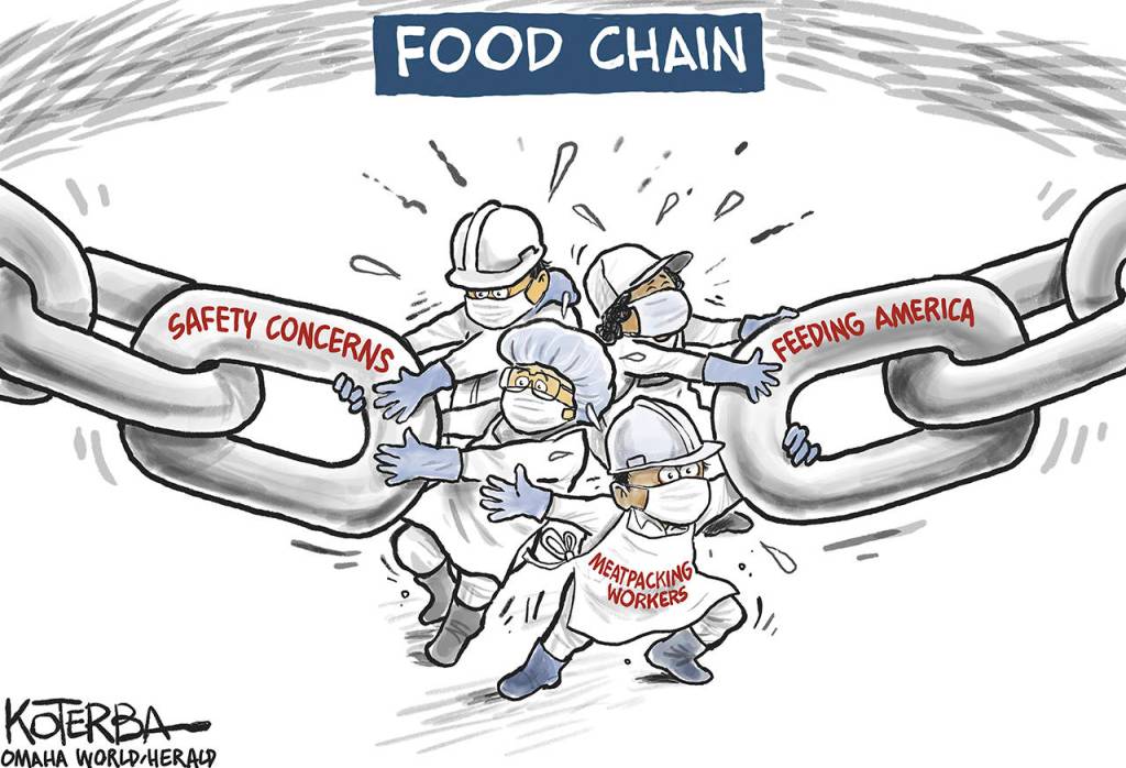 Editorial cartoons for Friday, May 15